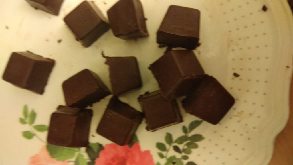 Homemade chocolate